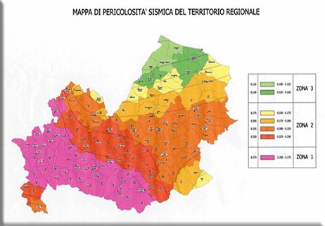 Terremoto: il Molise e le zone più sismiche